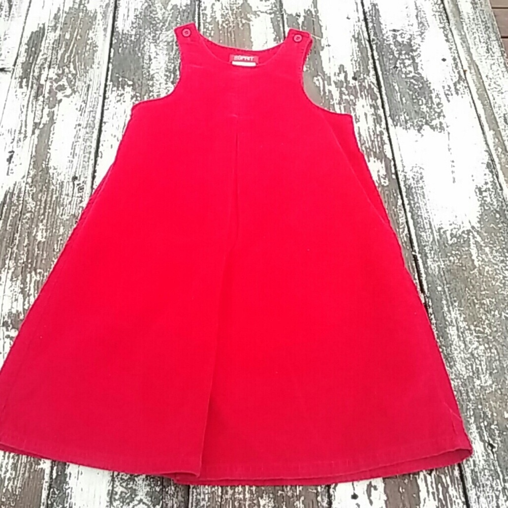 Esprit Mini red corduroy jumper